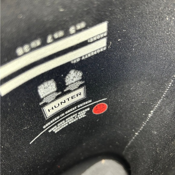 Hunter Original Short Gloss Black Rain Women’s Waterproof Winter Snow Boots 7 - Picture 10 of 10